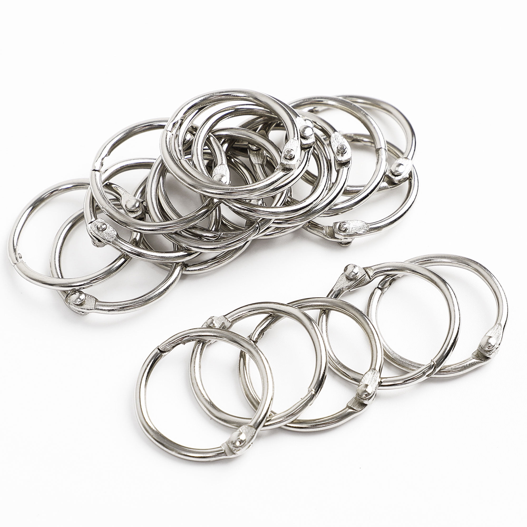 Unique Bargains Binder Rings Loose Leaf Rings Office Book Rings
