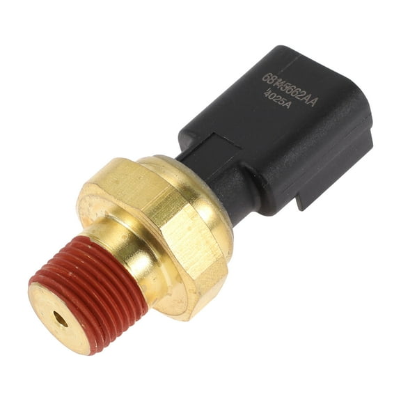 Unique Bargains Engine Oil Pressure Sensor Compatible for Chrysler 200 for Dodge Dart for Jeep Cherokee Renegade Durable Metal Plastic Black Gold Tone