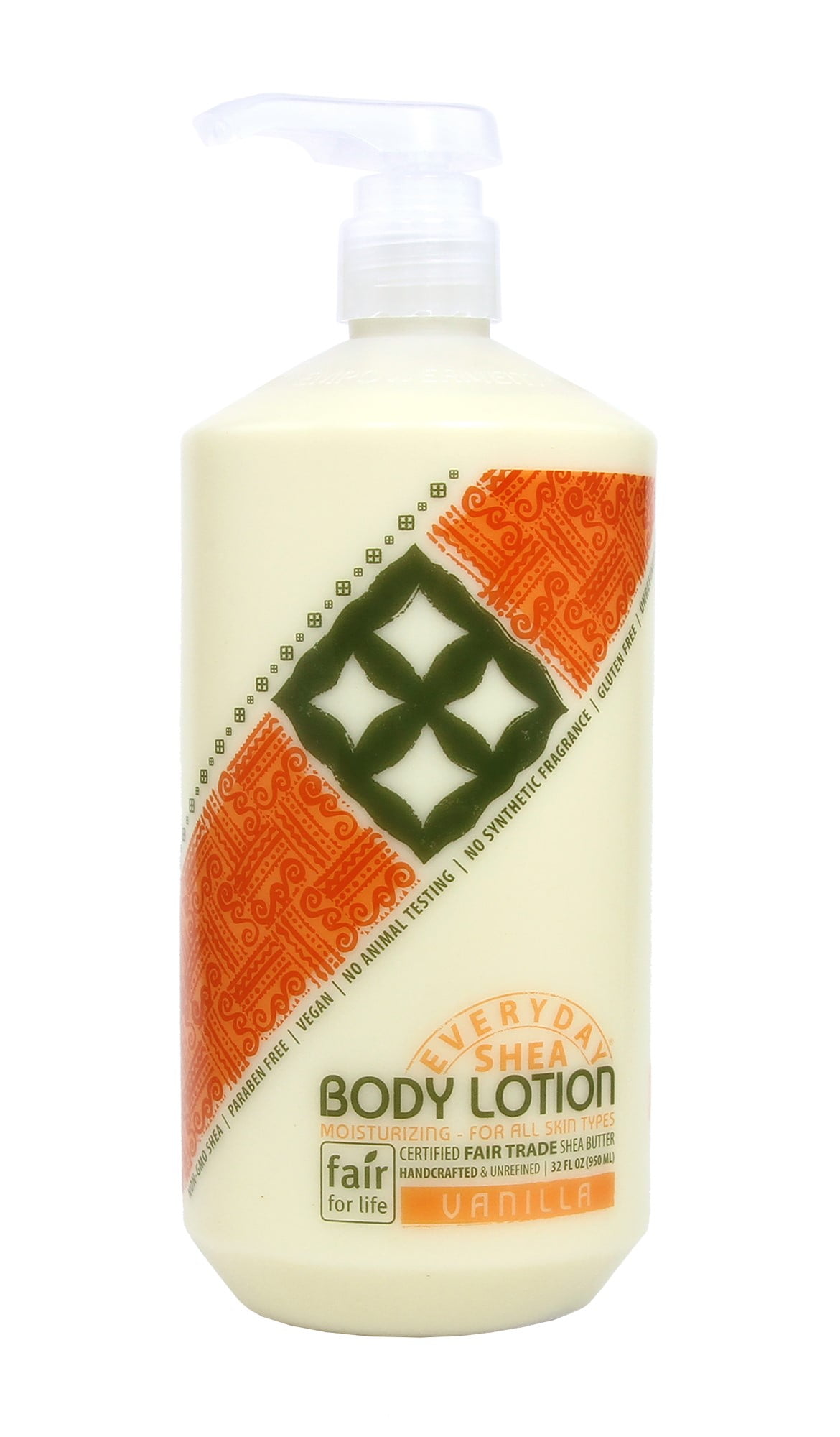 Alaffia Body Lotion, Vanilla, 32 Oz