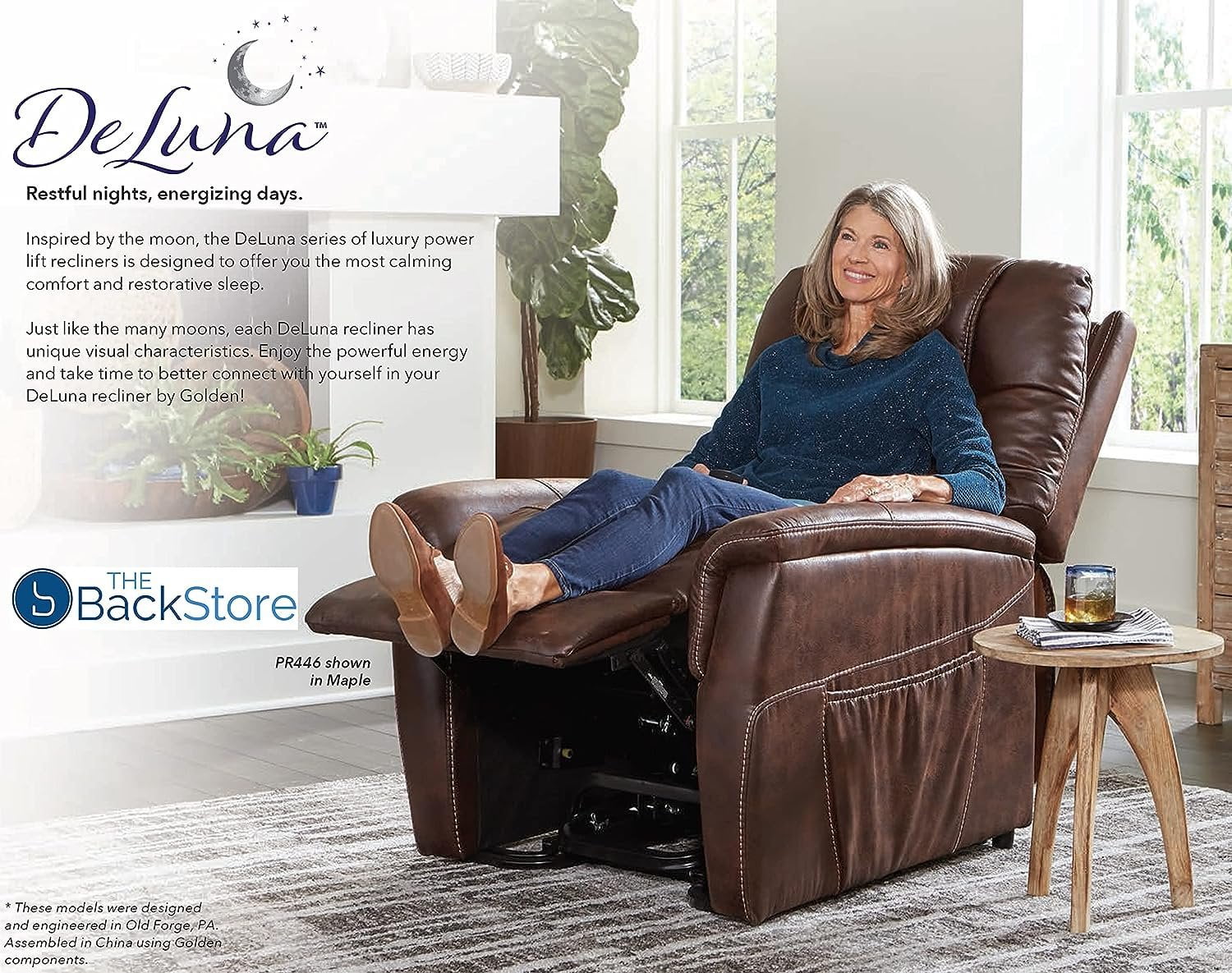 Alora Power Glider Recliner with Lumbar Support