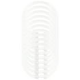 thumbnail image 4 of Shisuyan 10Pcs Shower Curtain O Rings Clear Shower Rings Hook Hanger Bath Drape Loop, 4 of 8