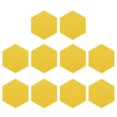 thumbnail image 1 of WEUVEB 10Ud Panel Acústico De Fieltro Amarillo Para Pared Con Hexagonal, 1 of 8