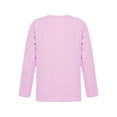 thumbnail image 2 of CHICTRY Kids Boys Solid Color Thermal Shirt Casual Long Sleeve Base Layer Warm Undershirt Pink 5-6, 2 of 5