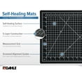 thumbnail image 5 of Dahle Vantage 10674 Premium Self-Healing Cutting Mat, 36"x48", 1/2" Grid, Perfect for Crafts & Sewing, Black, 5 of 9