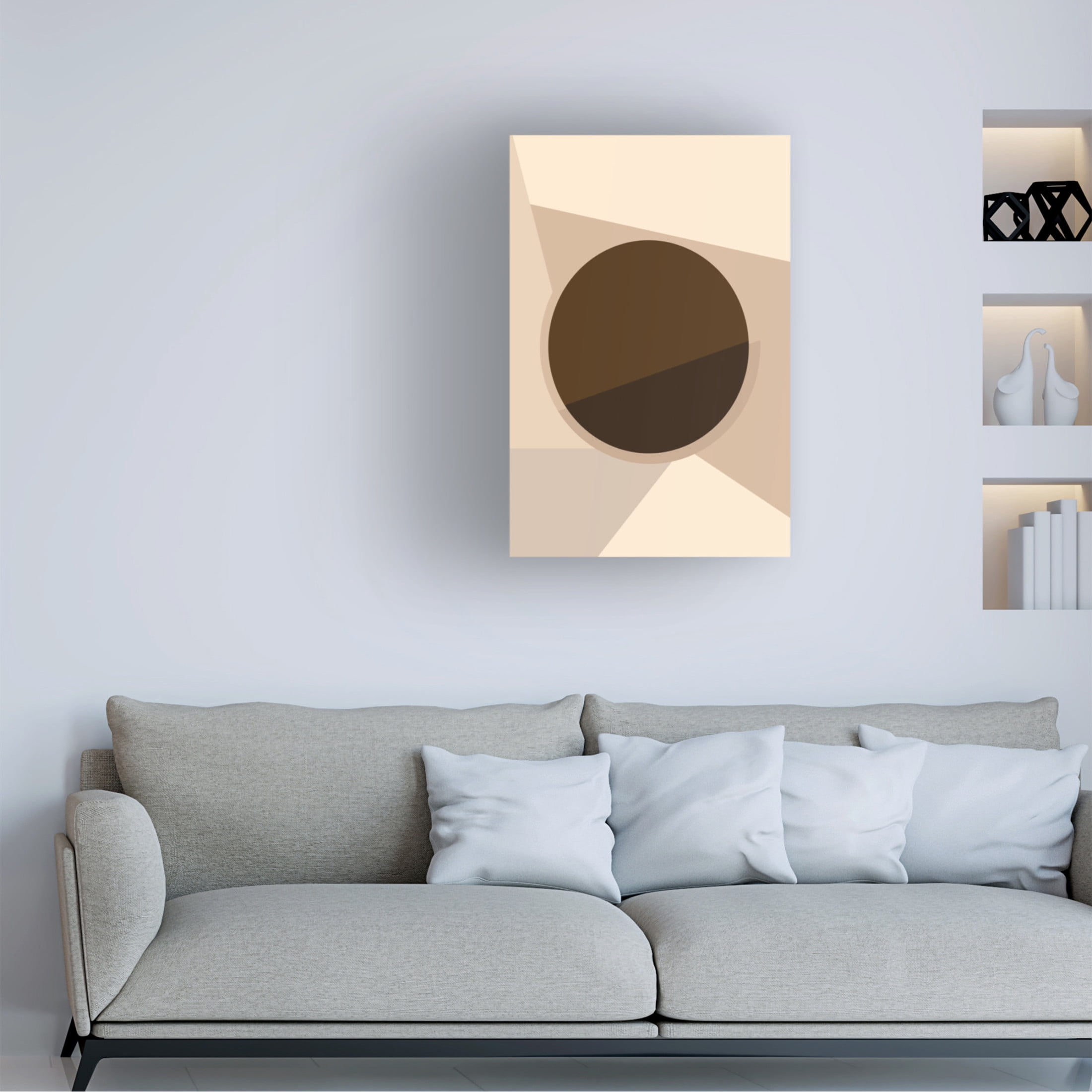 Trademark Fine Art Frankie KerrDineen Sundaymorningcoffee Thenativestate Canvas Wall Art
