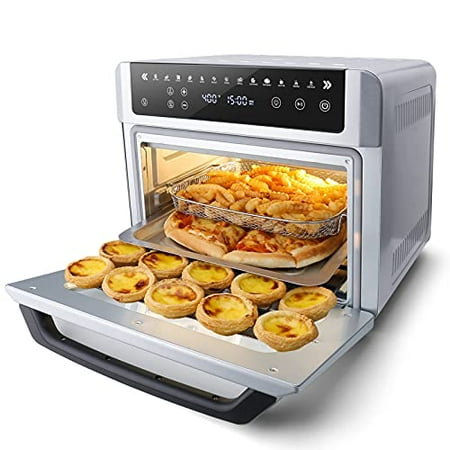 Gevi Air Fryer Toaster Oven Combo, Large Digital LED Screen Convection