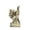 Gold-3, variant on Resin Hand Gesture Statue Silver Gold Finish Modern Desk Figurine Unique Finger Sculpture Table Decor Ornament