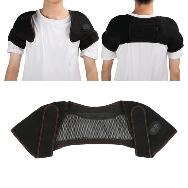 Almohadilla Térmica Para Hombros, Función De Masaje, Carga USB, Envoltura Calentada Para Hombros, Alivio De La Rigidez Para Hombros