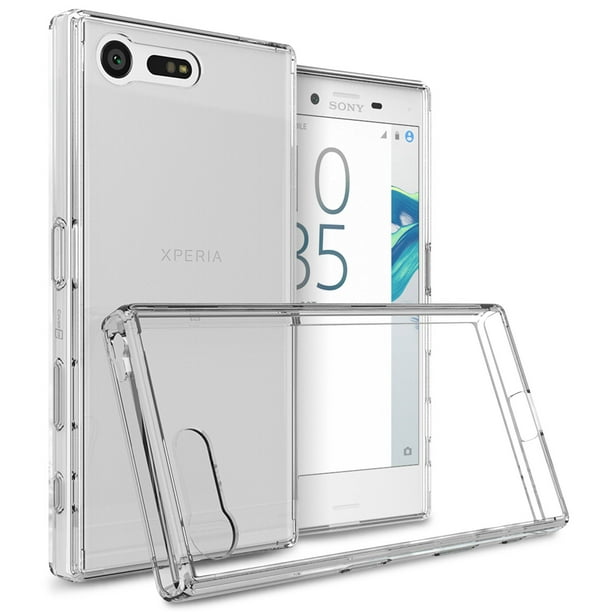 Coveron Sony Xperia X Compact Case Clearguard Series Clear Hard Phone Cover Walmart Com Walmart Com