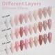 thumbnail image 3 of Set de esmaltes de uñas SHOYUM Jelly Nude Gel, 10 unidades, 7 ml, UV LED, 3 of 9