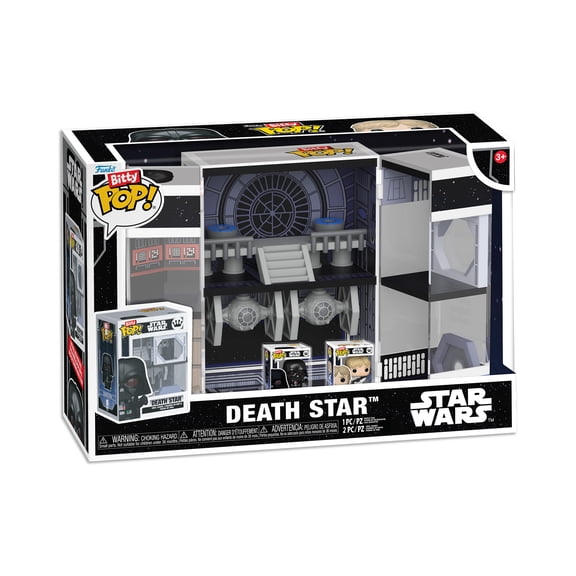 Funko Bitty Box: Star Wars - The Death Star with Luke and Darth Vader Collectible Vinyl Figure