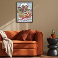 thumbnail image 3 of Hilo Algodón Bordado Punto Cruz Con Oso Trineo Navidad 11CT 40x55cm, 3 of 9