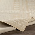 thumbnail image 3 of Malibu MBU-2322 5'3" x 7' Rectangle Rug in Wheat and Khaki, 3 of 4