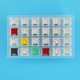 thumbnail image 3 of 24 Switch Switches Tester with Acrylic Base Blank Keycaps for Mechanical Keyboard Kailh Box, 3 of 5