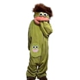 thumbnail image 2 of Ktoot Monster Onesie Adult Funny Plush Buttery Soft Pajamas Cozy Full Body Sleepwear for Women Men,Big Mouth Monster Onesies Pjs Ghost One Piece Outfit(No Shoes Included/Green), 2 of 5