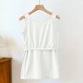 thumbnail image 5 of Posijego Womens Cotton Tank Tops with Bra Pads Sleeveless Shirts Basic Summer Tank Tee for Women, 5 of 6