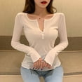 thumbnail image 1 of Women Cotton Ribbed Square Neck Crop Top With Long Sleeve, 1 of 6