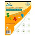 thumbnail image 1 of Cuaderno de ejercicios de matemáticas de un solo dígito de Channie, una página al día, 50 páginas, 1 of 6