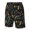 thumbnail image 4 of Fotbe Wasp and Florals Trajes de Baño Estampados para Hombre, Shorts de Verano de Secado Rápido, Ropa de Playa, Bañadores-XX-Large, 4 of 6