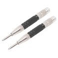 thumbnail image 1 of 2 Pcs Automatic Center Punch 6in Spring Loaded High Speed Steel Center Hole Punch for Installation and Maintenance, 1 of 15