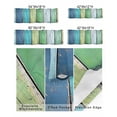 thumbnail image 5 of Kitchen Valances for Window, Farm Green Wood Board Light Filtering Rod Pocket Valance Curtain, Farmhouse Retro Wooden Plank &nbsp;Short Curtains Window Topper for Bedroom Bathroom Living Room 54x18in, 5 of 7