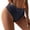 Black, variant on Seamless High Waist Panties Underwear Comfortable Soft Breathable Blend No Show Briefs For Everyday Wear Nylon Granny Panties