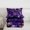 Purple, variant on Feelyou Modern Marbling Abstract Bedding Comforter Set, White Blue Honeycomb Twin Comforter Sets, Fashion Artwork Reversible Bedding Set, Super Cozy Room Decor, 2 Pieces