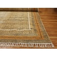 thumbnail image 3 of Casavani Indian Cotton Durrie Kitchen Floor rugs Bronze Outdoor Carpet 3x10 Feet, 3 of 5