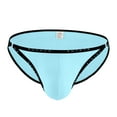 thumbnail image 1 of Calzoncillos de Seda de Hielo Calzoncillos Sin Costuras Calzoncillos de Hombre de Cintura Baja de Lado Estrecho de Seda de Hielo Ultrafino Calzoncillos de Hombre Ropa Interior de Hombre Odeerbi  ODB119513, 1 of 6