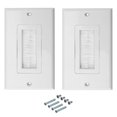 thumbnail image 1 of Placa de Pared RLECS 2-Pack Blanca HDMI Multimedia, 1 of 3
