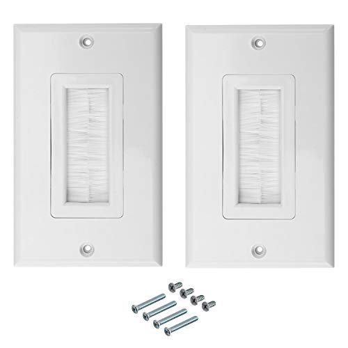 Placa de Pared RLECS 2-Pack Blanca HDMI Multimedia
