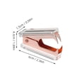 thumbnail image 2 of FENGGUIQU 2Pcs Ergonomic Staple Puller Tool for Office and Classroom Quiet Staple Removal, 2 of 8