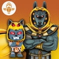 thumbnail image 3 of SMASHCRAFT Anubis Goldenrod Yellow 4 inch Painted Resin Boxed Collectible Figurine, 3 of 5