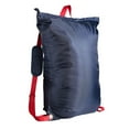thumbnail image 4 of Raindrops Laundry Backpack Bag 1Pack Dark Blue Polyester For Household Use With Door Hook 11.8X7.9X0.2In, 4 of 8