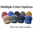thumbnail image 5 of TOPTIE Baseball Cap Washed Cotton Mesh Back Unisex Adjustable Vintage Low Profile-Yellow Khaki, 5 of 7