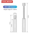thumbnail image 1 of GPU Vertical Mount Aluminum Alloy GPU Stand Telescopic Screw Design Bracket Accessories Adjustable Height Graphics Card Brackets Holder Vertical Graphics Video Card Bracket, 1 of 9