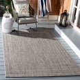 thumbnail image 2 of Safavieh Courtyard Grace Geometric Indoor/Outdoor Area Rug, Black/Gray, 6'7" x 9'6", 2 of 8