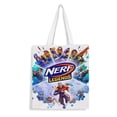 thumbnail image 1 of Nerf Bolso de tela con estampado de lienzo para mujer, bolsa de compras reutilizable y estética, con cremallera interior, regalo para mujer,40*45cm., 1 of 6