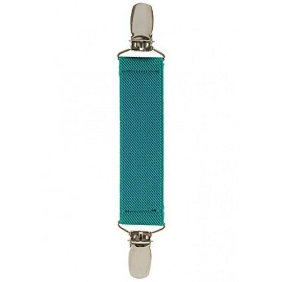 Elastic Scarf and Hat Clips Attacher with Extra Heavy Clips - Teal