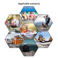 thumbnail image 2 of Protector Solar Para Toldo De Camping 5-8 personas Octagon Camping Toldo Protector solar Tienda de campaña impermeable (Verde), 2 of 8