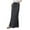 Gray, variant on GEWSEY Linen Flared Maxi Skirt with Back Slit - Elastic Waist Drawstring Long Flowy Ankle-Length Skirt (, XXL)