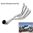 thumbnail image 3 of Motorcycle Modified Full Systems Exhaust Pipe Link Front Pipe 60mm For BMW S1000RR S1000R 2010 2011-2018, 3 of 4
