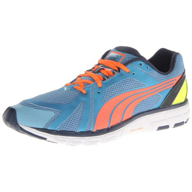 PUMA Men's Faas 600 Running Shoe,Metallic Blue/Insignia Blue/Coral/Fluorescent M US (10.5 D(M) - Walmart.com