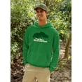 thumbnail image 2 of Parks And Recreation Forest Hoodie Men Parks And Recreation, Male 5X-Large, 2 of 4