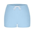 thumbnail image 7 of tarylea Dolphin-Shorts for Women Drawstring Waist Summer Gym Running Workout Shorts with Pockets, 7 of 7
