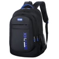 thumbnail image 1 of Xierya-mochila informal para hombre, morral de viaje, ocio, negocios, tendencia de moda, mochilas escolares para estudiantes, color negro, 1 of 4