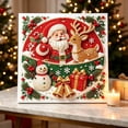 thumbnail image 4 of Qwtwty Christmas Diamond Art Kits for Beginner, Christmas Gem Art Kit DIY Diamond Painting Crafts Kit for Home Wall Decor Holiday Gift, 4 of 8