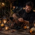 thumbnail image 6 of Realistic Crow Figurine, Feather Plastic Halloween Table Decor Prop, Black Spooky Bird Ornament for Shelf Mantel Haunted House Party Scene Setup(D), 6 of 7