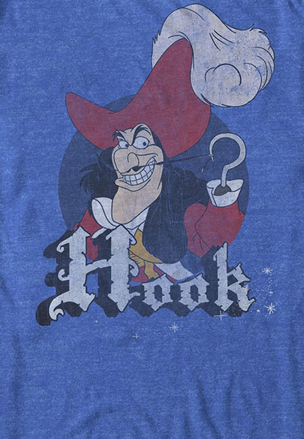 Disney: Peter Pan- Captain Hook Pin Apparel T-Shirt - Blue - image 2 of 4