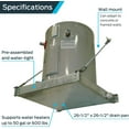 thumbnail image 2 of Manufacturer Varies Wall Mounted Water Heater Platform,50gal 50-SWHP-W, 2 of 5